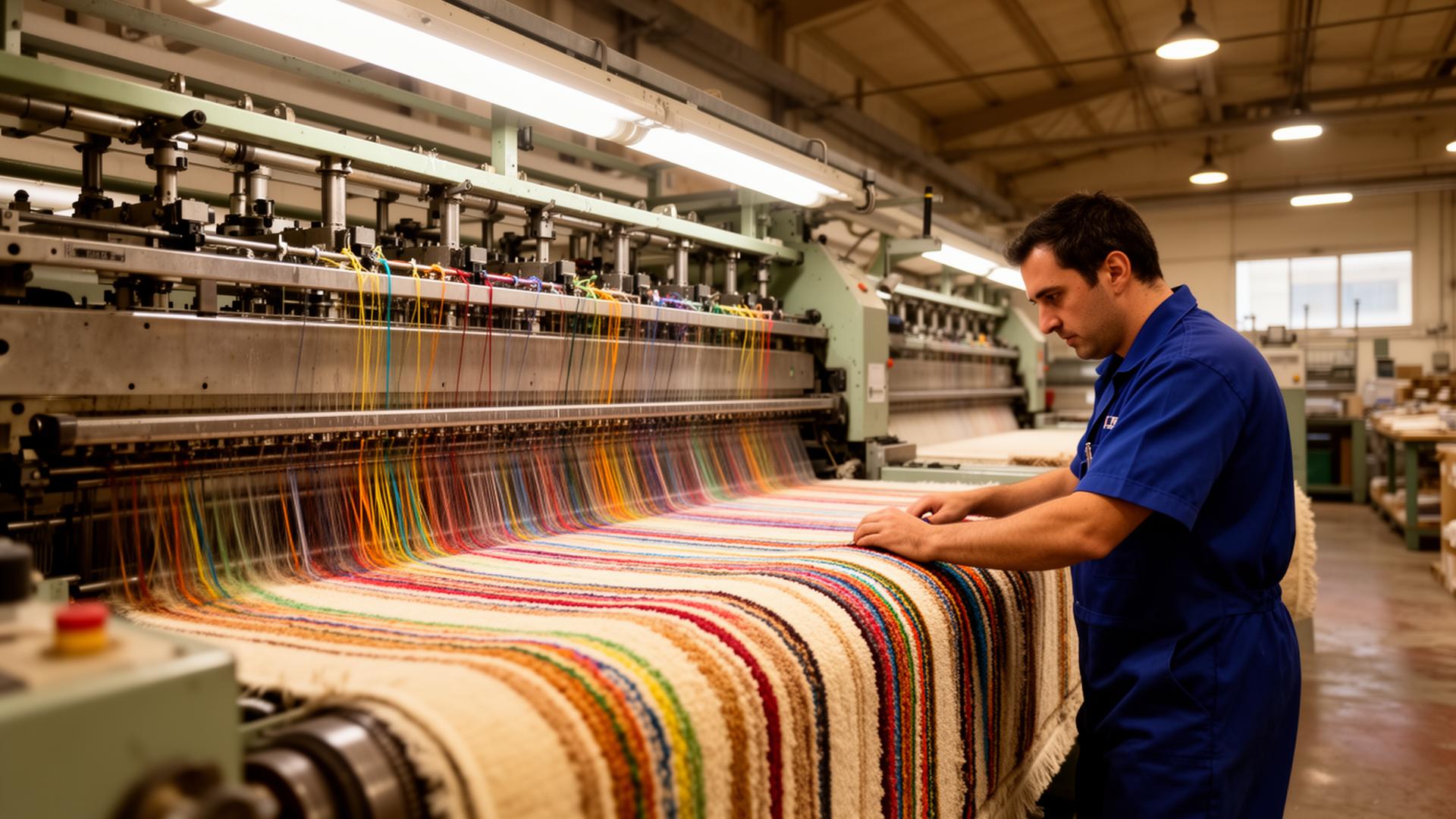 Tufting line
